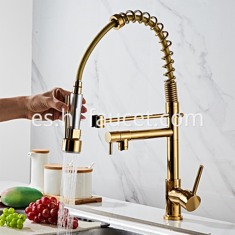 Pull Down Kitchen Tap Mixer